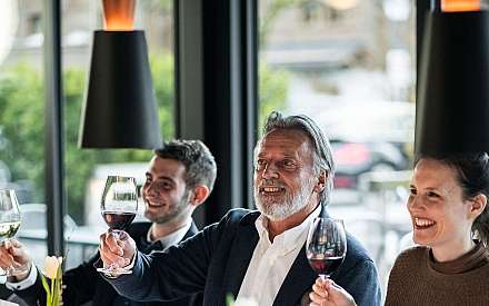 Célébrations au restaurant