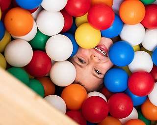 piscine à balles pour enfants