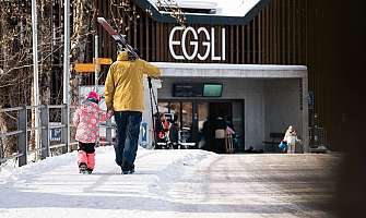 Journée d'hiver à l'Eggli