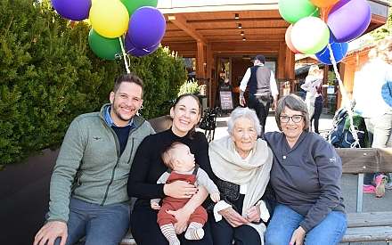 4 générations de la famille Matti