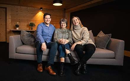 Christiane Matti avec Tim & Amina