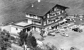 Vue aérienne de l'hôtel