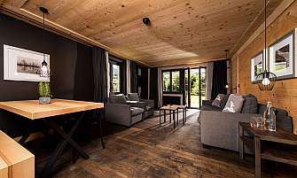 Chalet Apartment mit Blick auf die Berge