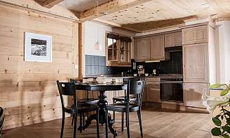 Chalet Essbereich und Küche