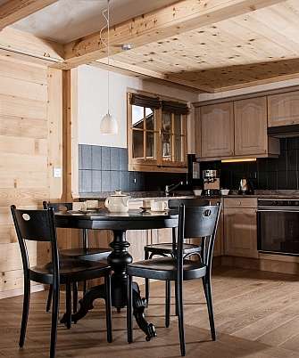 Chalet Essbereich und Küche