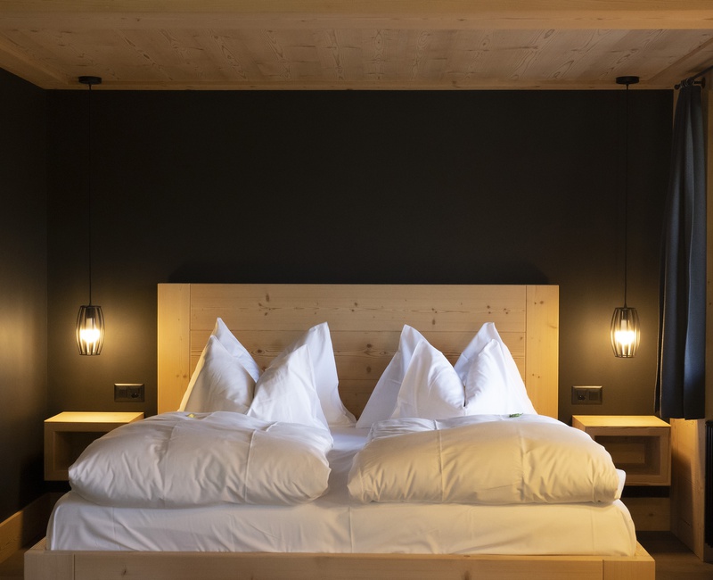 Bett Chalet Suite