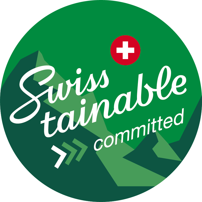 Wir sind Swisstainable und setzen auf Nachhaltigkeit