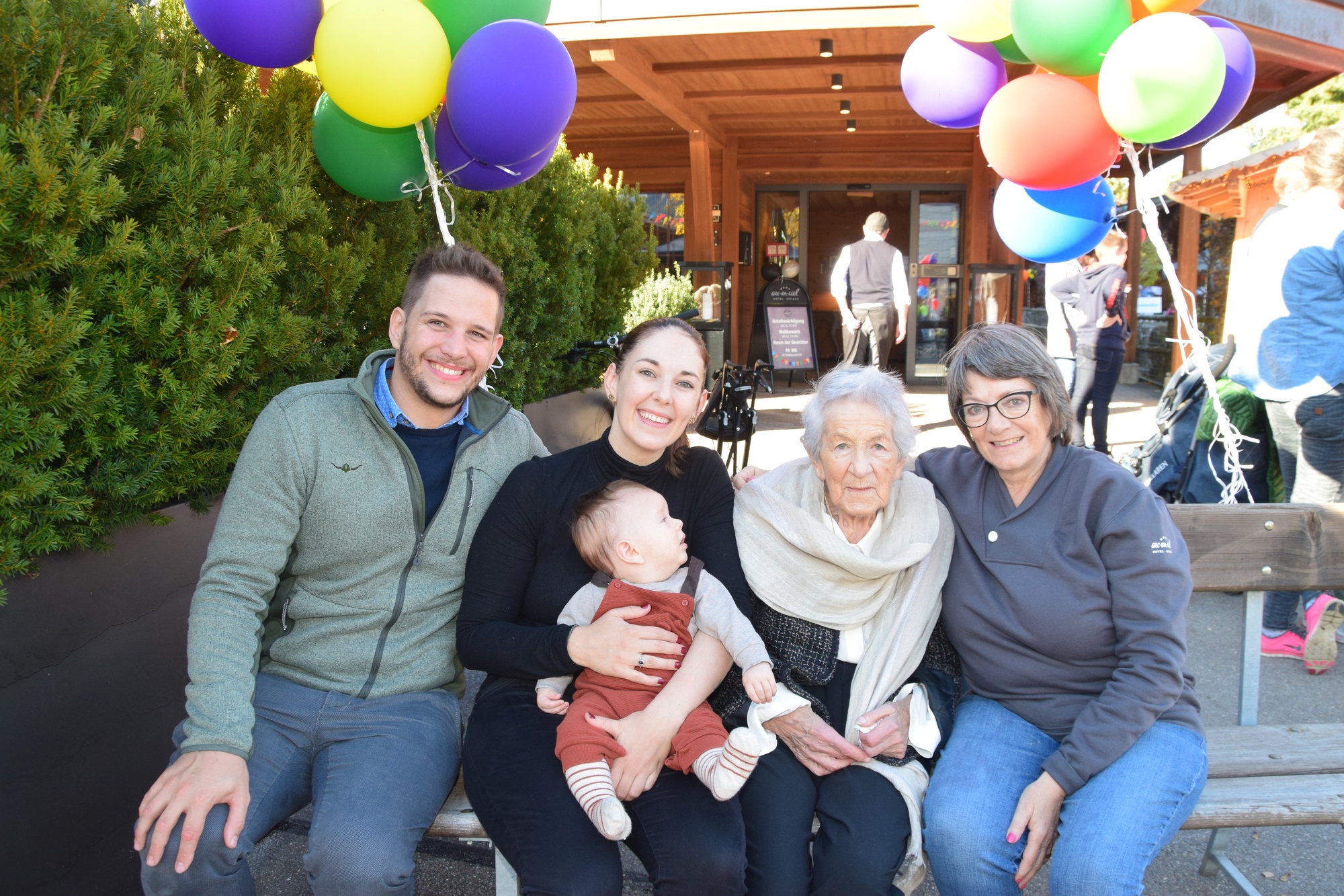 4 Generationen Familie Matti