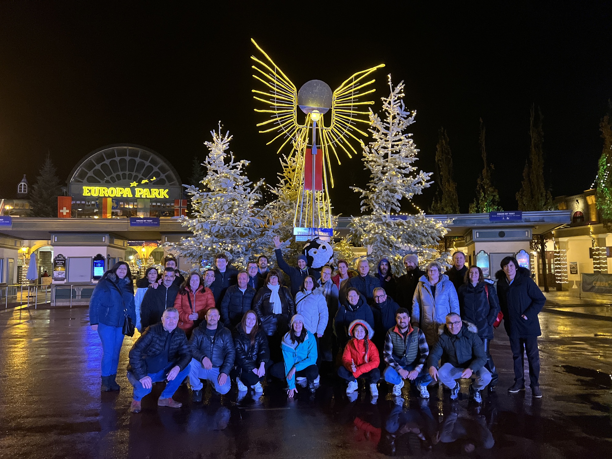 Mitarbeiterausflug Europapark 2022