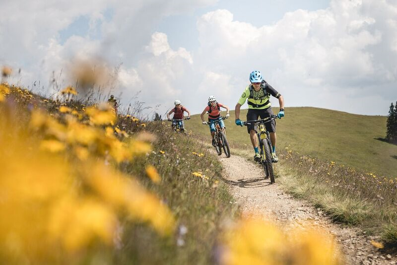 Mountain biking